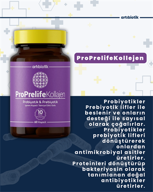 Artıbiotik Proprelife Kollajen (60 Kapsül)