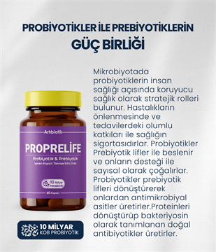Artıbiotik Proprelife Kollajen (60 Kapsül)
