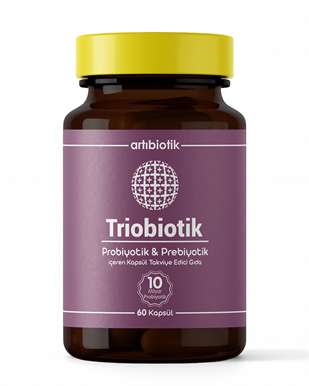 Artıbiotik Triobiotik(60 Kapsül)