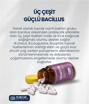 Artıbiotik Triobiotik(60 Kapsül)
