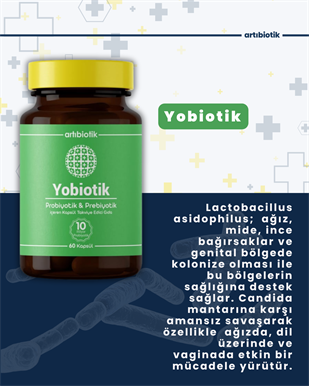 Artıbiotik Yobiotik(60Kapsül)