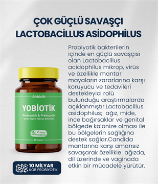 Artıbiotik Yobiotik(60Kapsül)