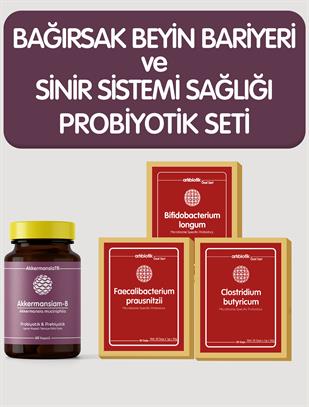 Bağırsak Beyin Bariyeri ve Sinir Sistemi Sağlığı Probiyotik Seti