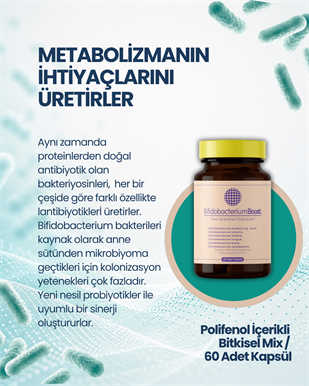 BifidobacteriumBoost 60 Kapsül
