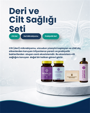 Deri ve Cilt Sağlığı Probiyotik Seti