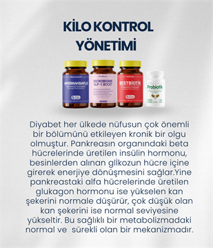Glikoz Kontrol Probiyotik Seti