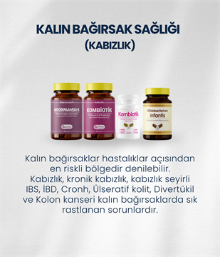 Kalın Bağırsak Sağlığı Probiyotik Seti 1 