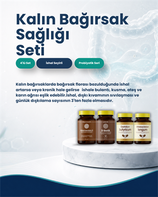 Kalın Bağırsak Sağlığı Probiyotik Seti 2