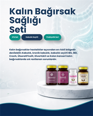 Kalın Bağırsak Sağlığı Probiyotik Seti 1 