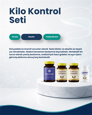 Kilo kontrol Probiyotik Seti