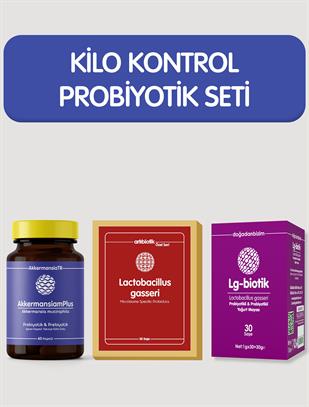 Kilo ve Glikoz kontrol Probiyotik Seti