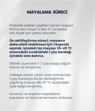 Kombiotik Yoğurt Mayası 10 Kapsül