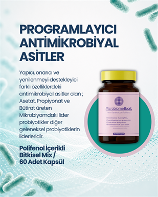 MicrobiomeBoost 60 Kapsül