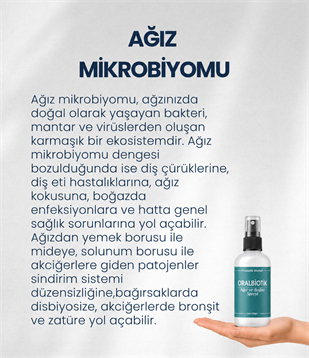 Oralbiotik Ağız ve Boğaz Spreyi