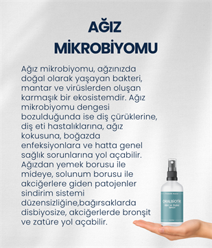 Oralbiotik Ağız ve Boğaz Spreyi