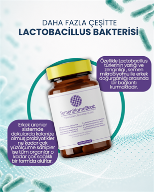 SemenBiomeBoost 60 Kapsül