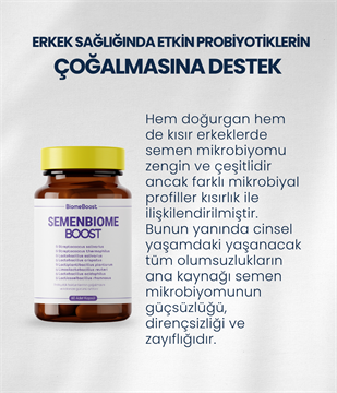 SemenBiomeBoost 60 Kapsül