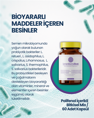 SemenBiomeBoost 60 Kapsül