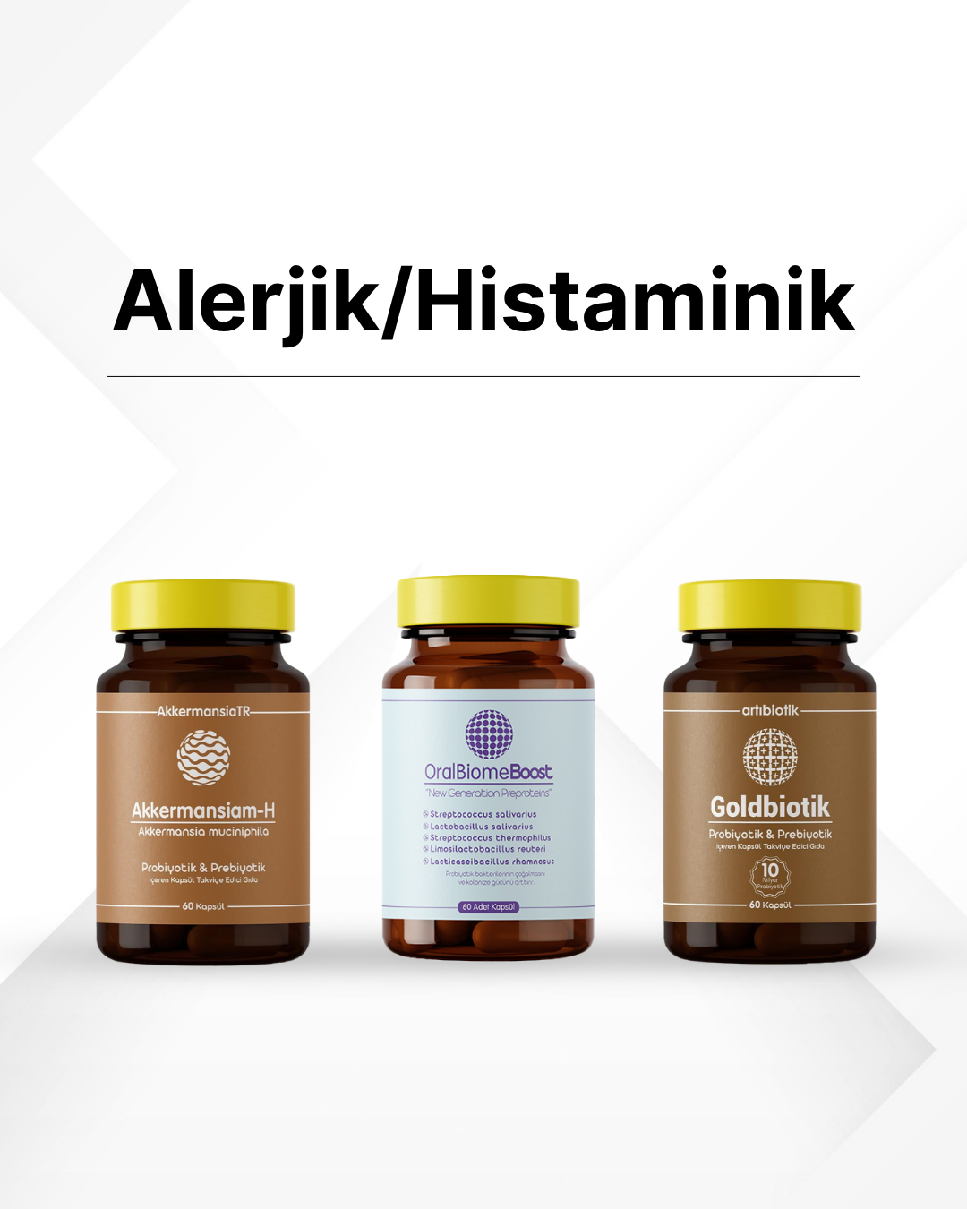 Alerjik/Histaminik Probiyotik Seti