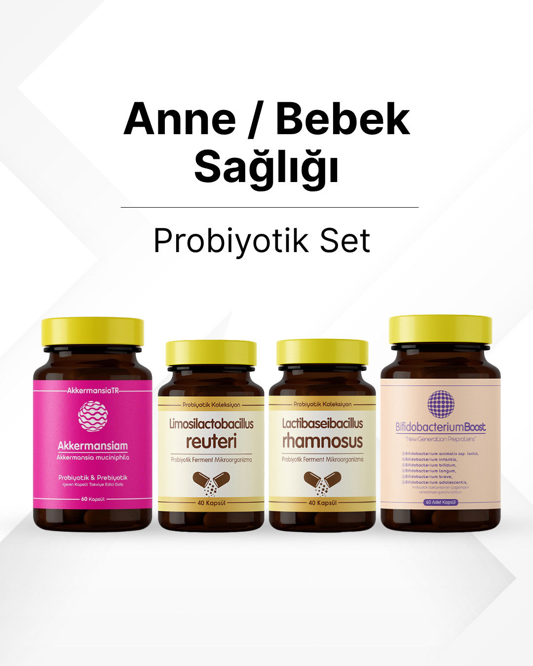 Anne/Bebek Sağlığı Probiyotik Seti