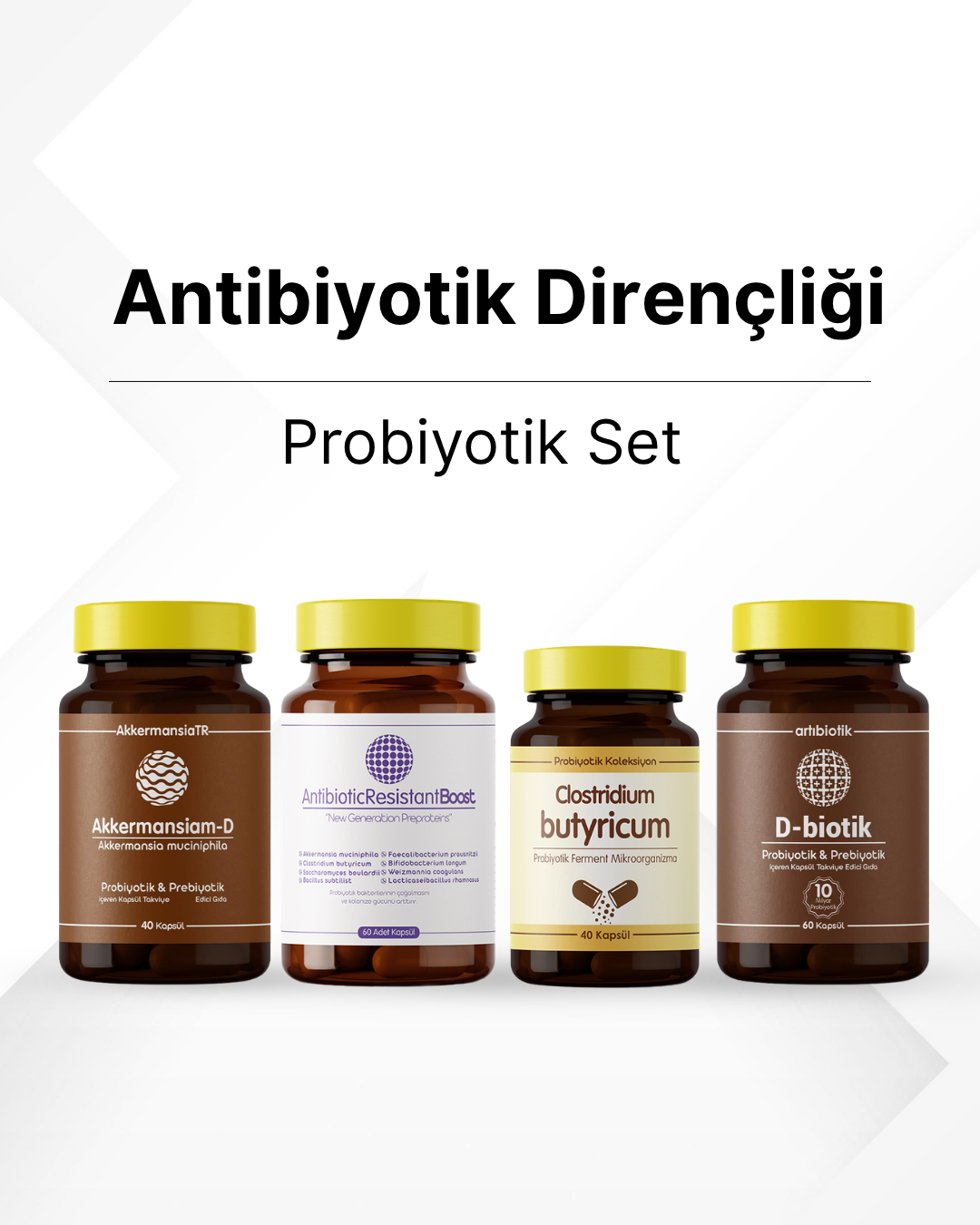 Antibiyotik Sonrası Probiyotik Seti