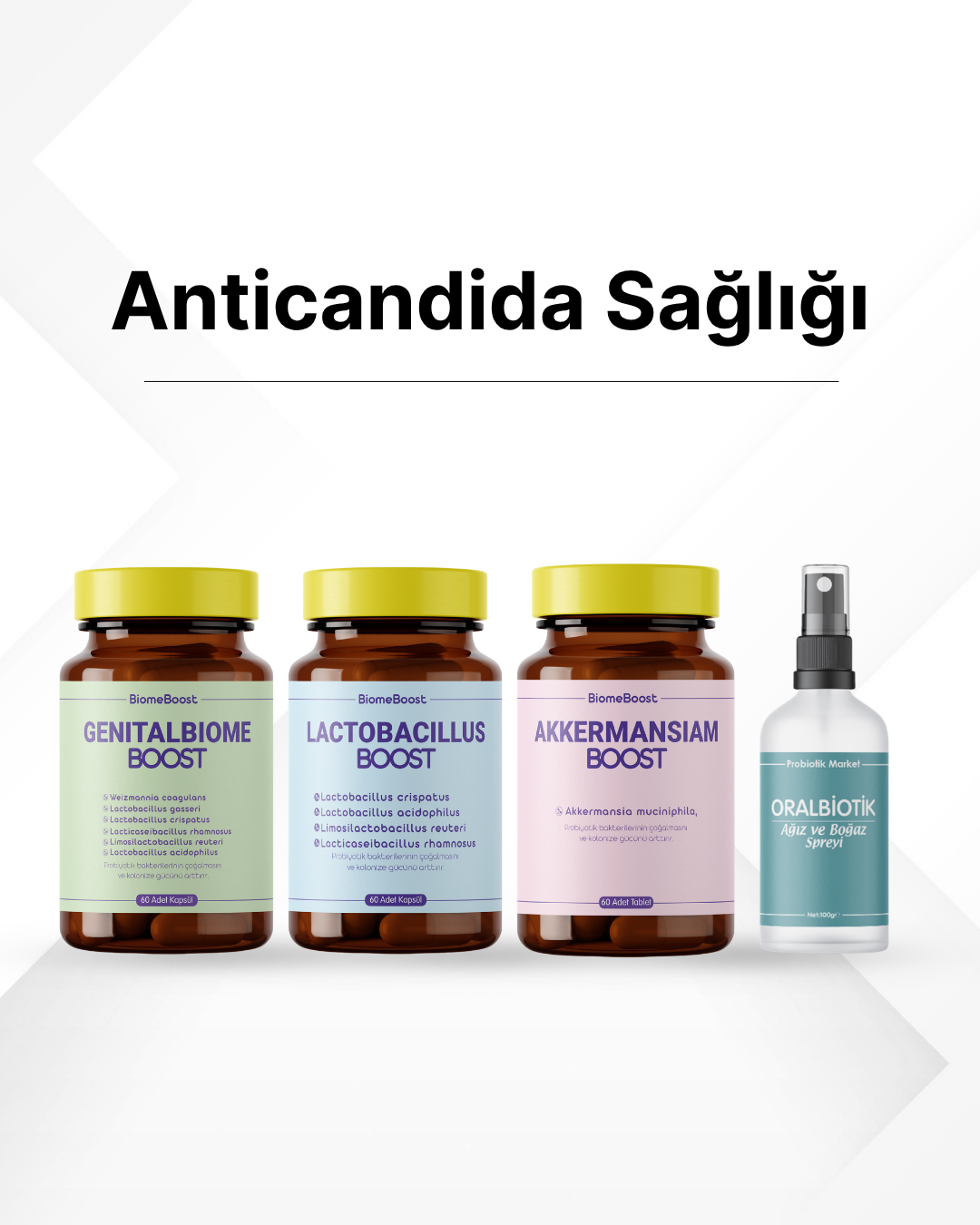 AntiCandida Sağlığı Seti