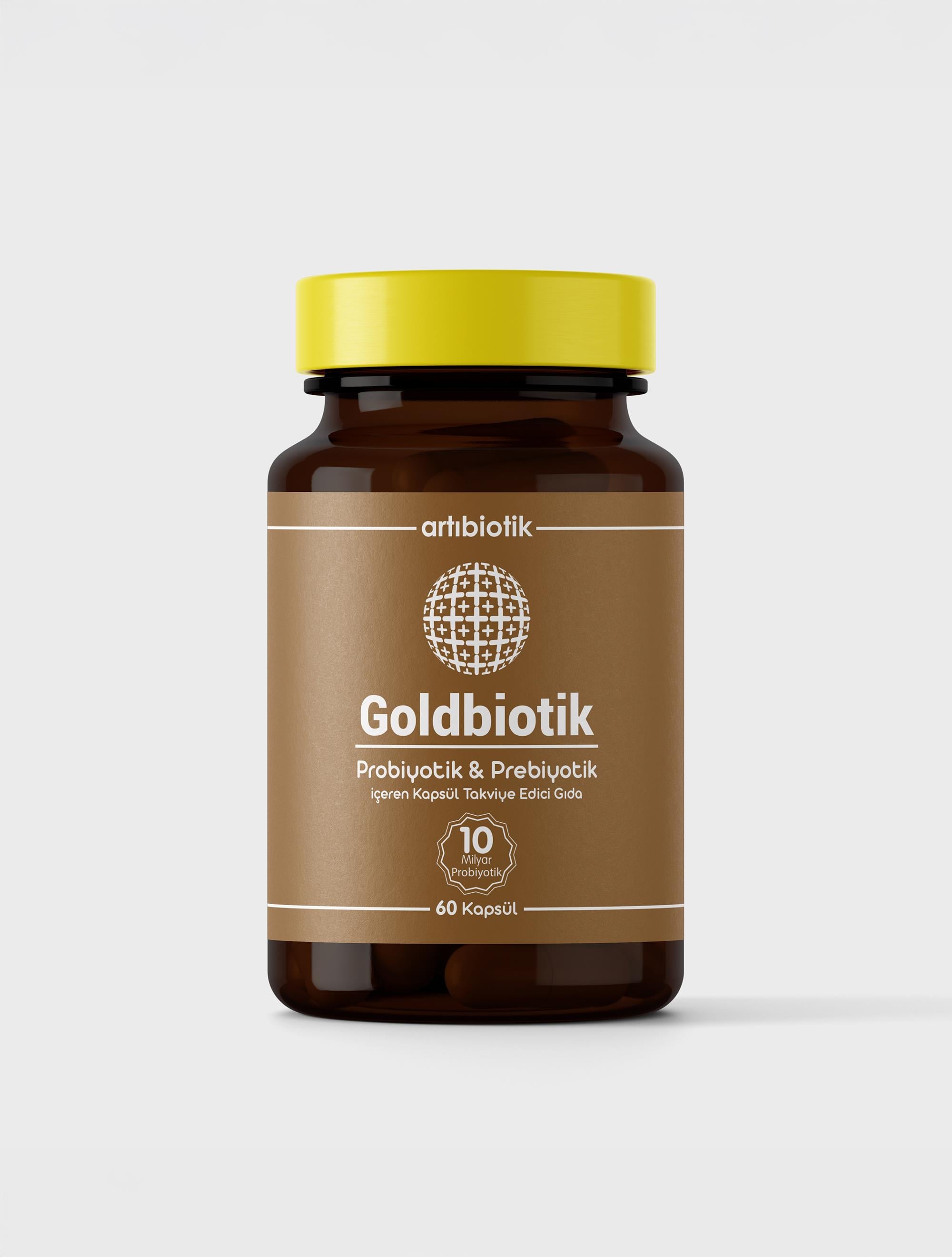 Artıbiotik Goldbiotik(60 Kapsül)