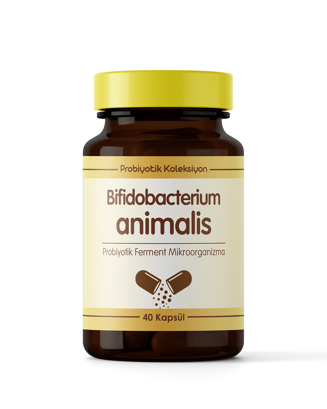 Bifidobacterium animalis ( 40 Kapsül )