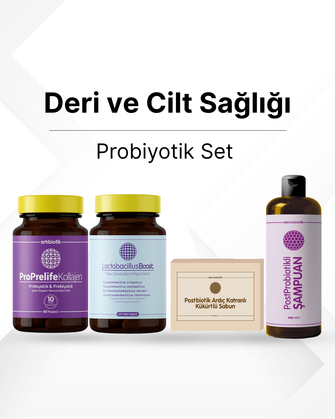 Deri,Saç,Cilt Sağlığı Probiyotik Seti