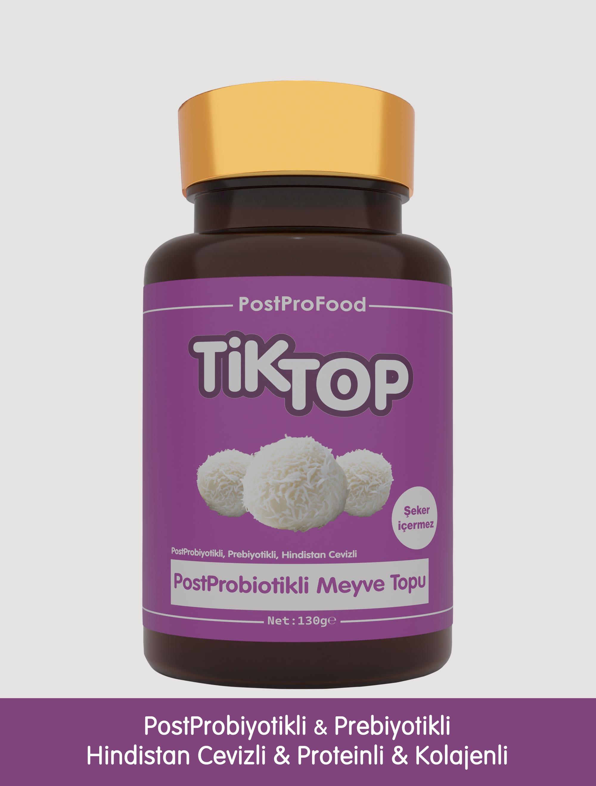 PostProbiotik Hindistan Cevizli Meyve Topu