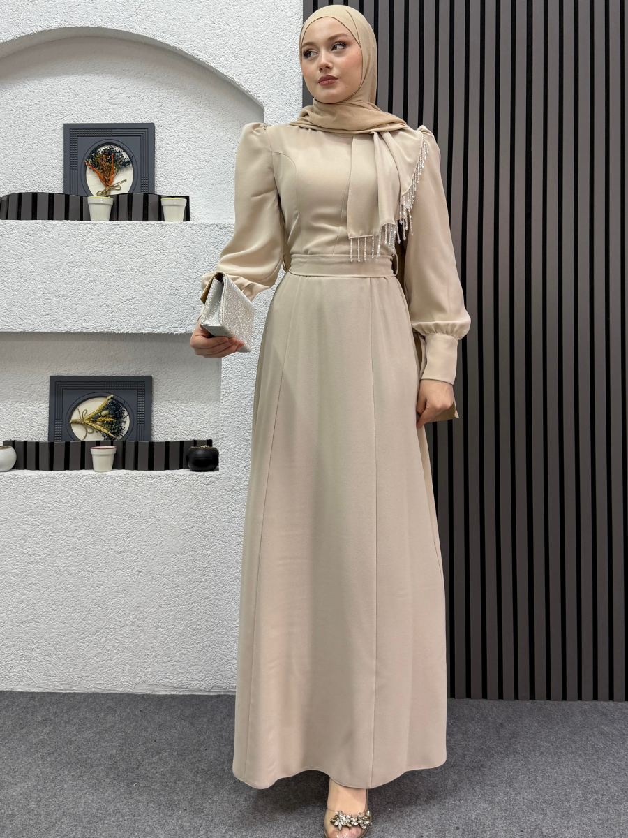 Rüya Elbise Krem