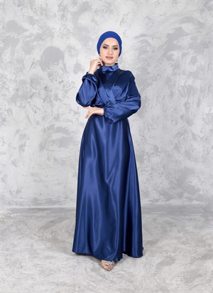 Özel Gün Abiye Elbise Mavi