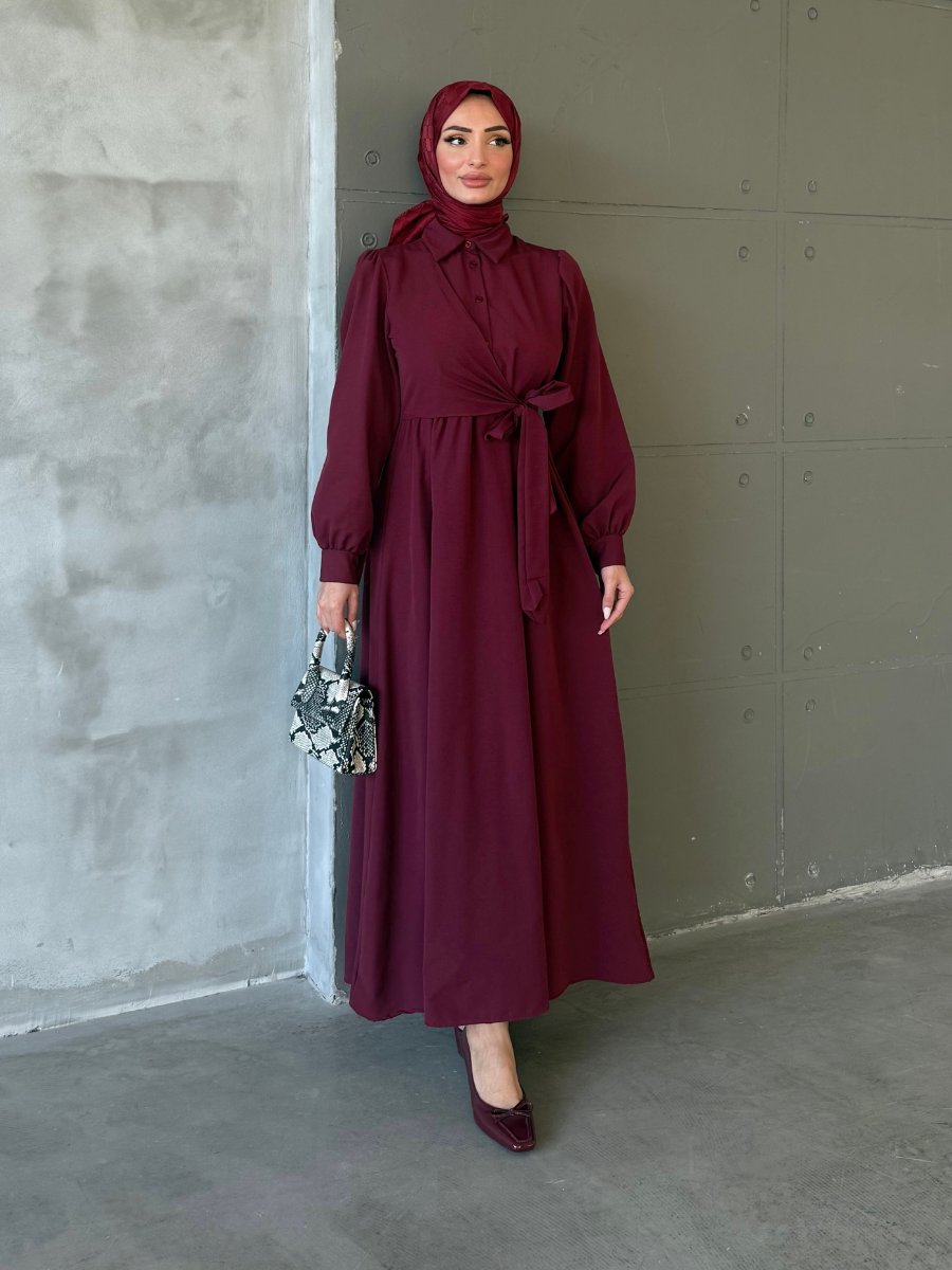 Alime Tericoton Elbise Borda