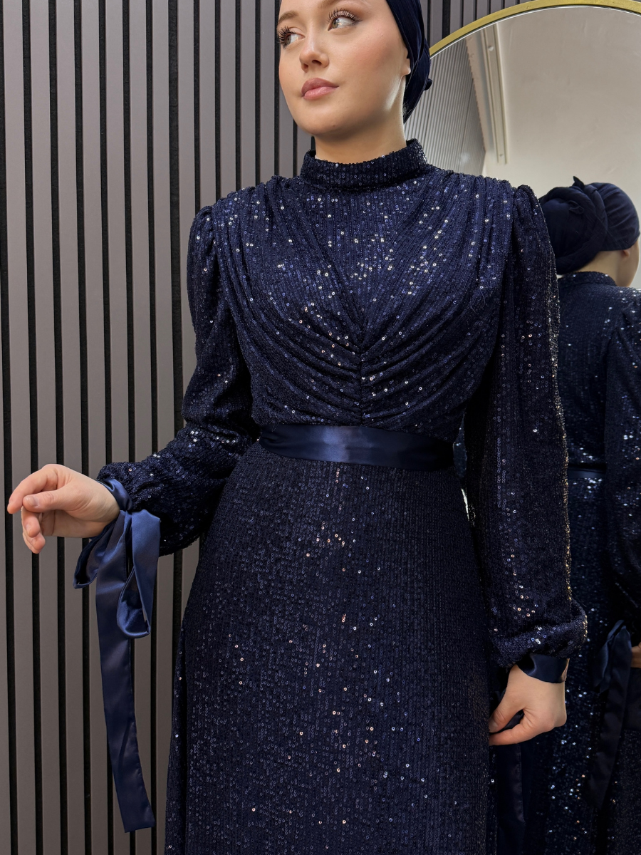 Dolunay Abiye Lacivert