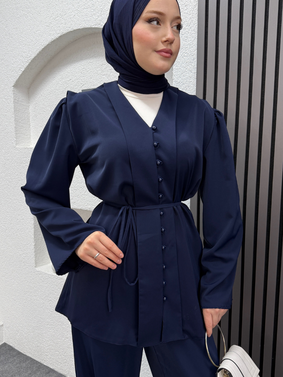 Dubai Takım Lacivert