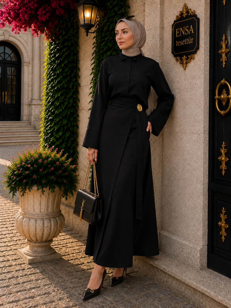 Ela Takım Siyah