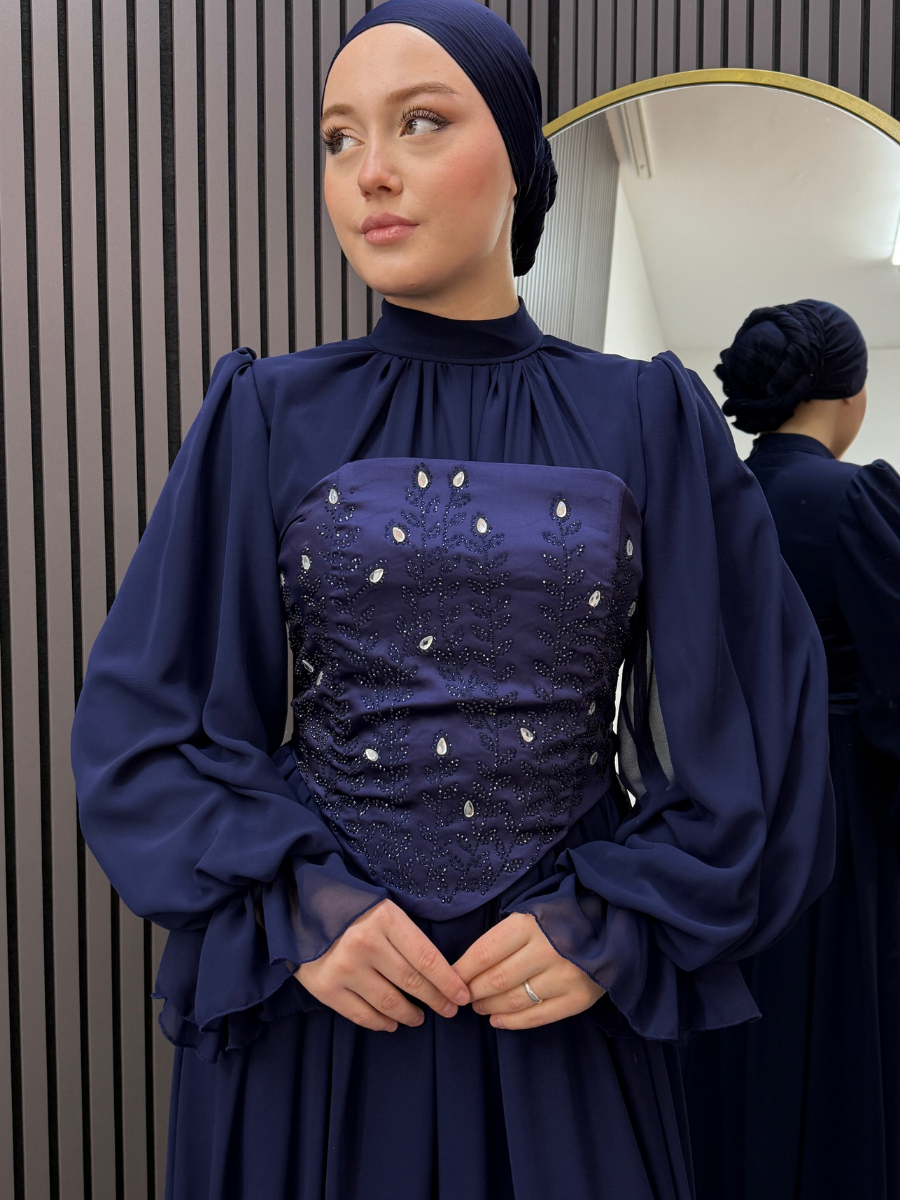 İvana Abiye Lacivert
