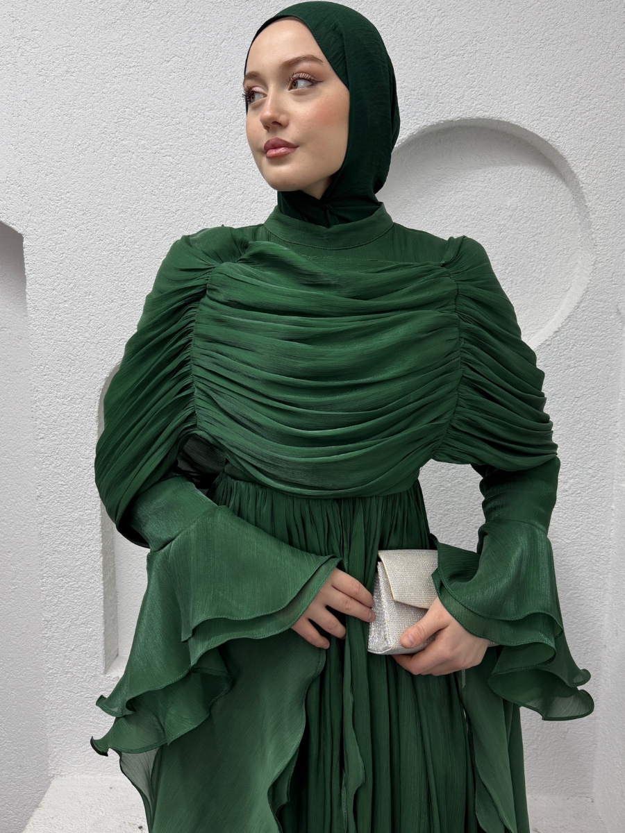 Raven Organize Abiye Yeşil