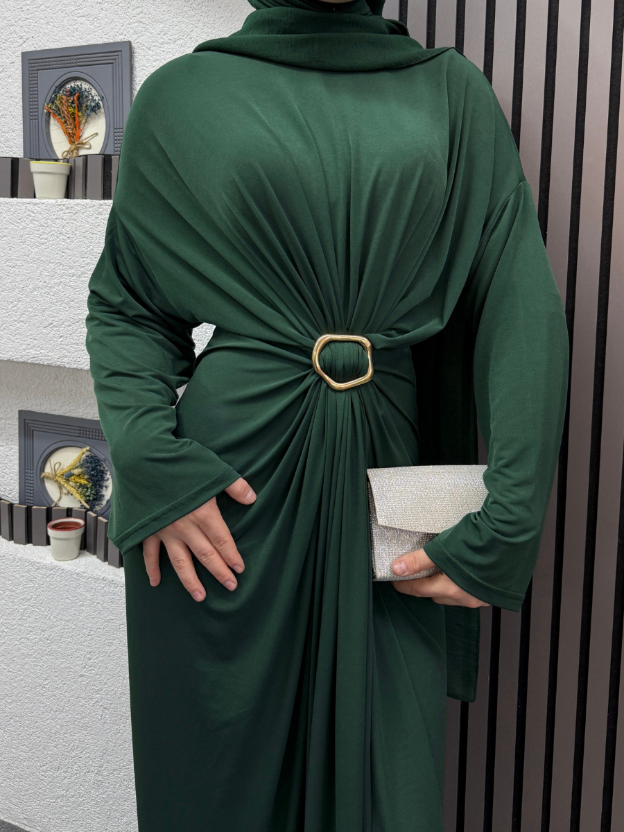 Ruby Sandy Elbise Yeşil