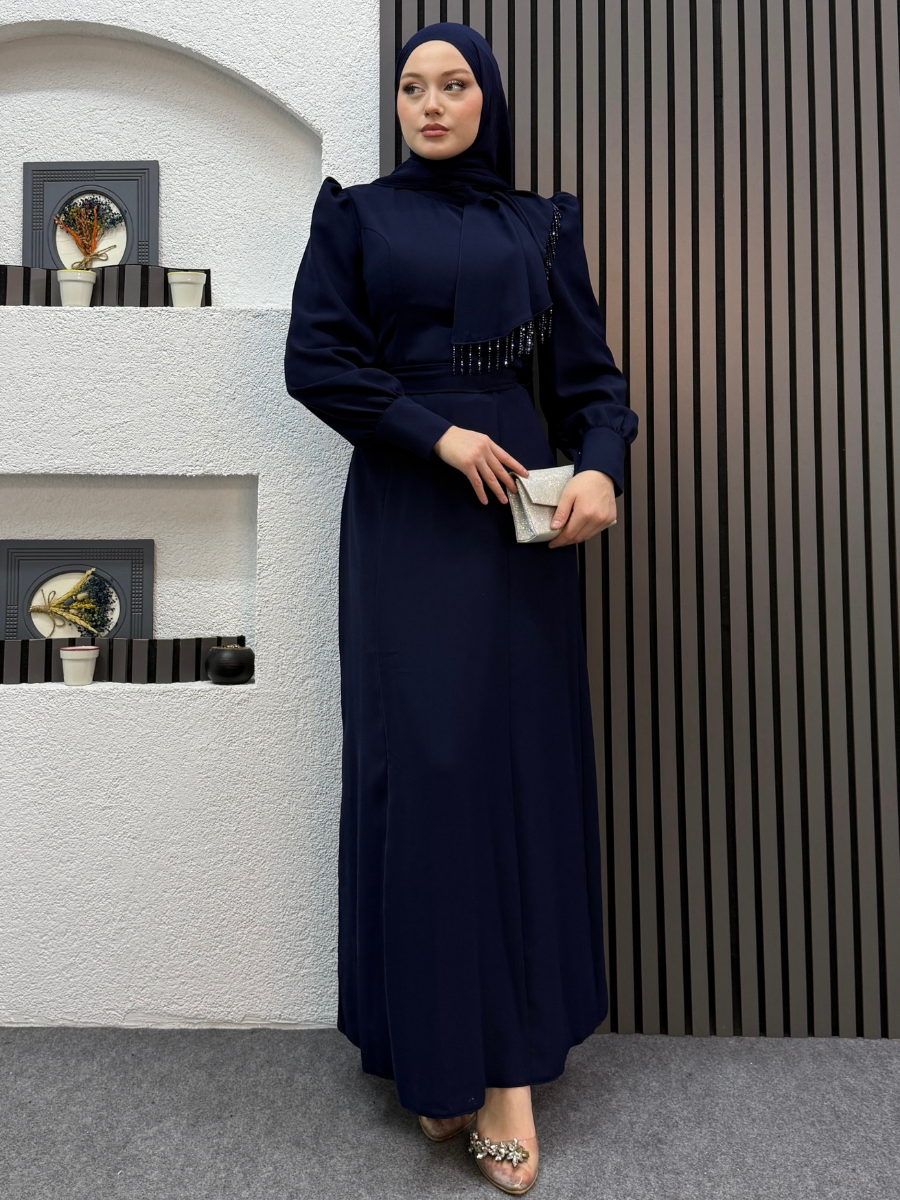 Rüya Elbise Lacivert