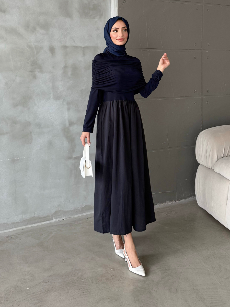 Selvi Elbise Lacivert