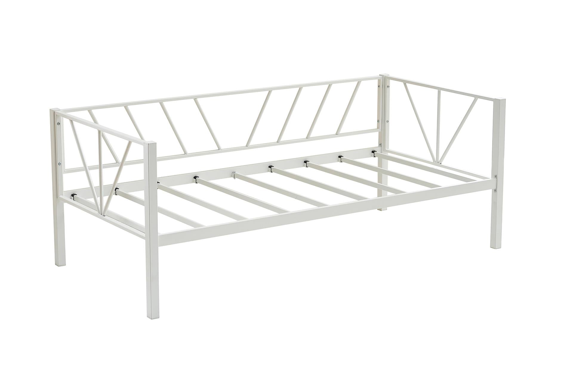 Unimet Alchera Daybed Tek Kişilik Beyaz Metal Karyola