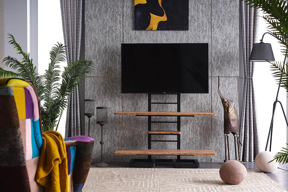 Unimet Meta Metal TV Ünitesi Siyah