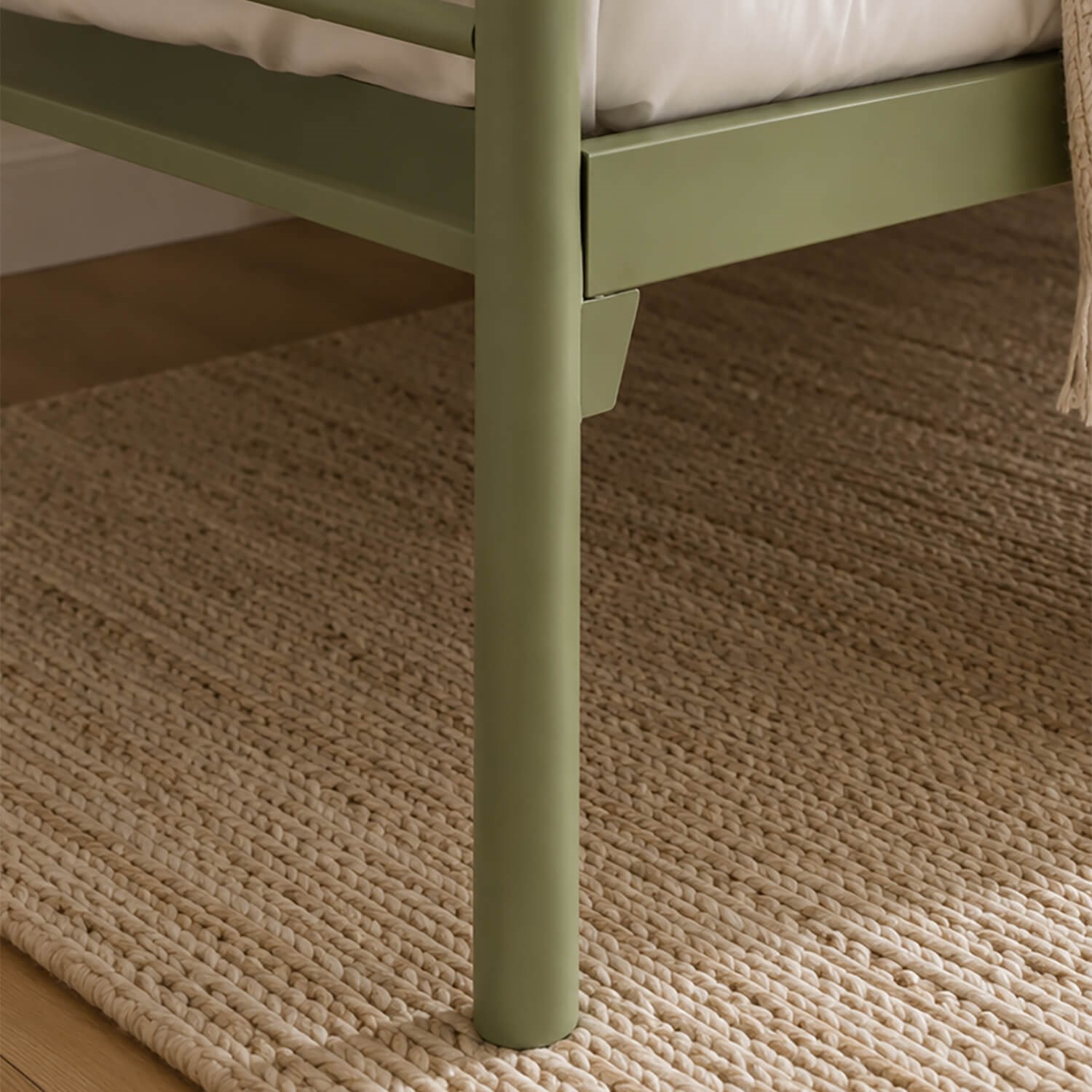 Unimet Daily Daybed Tek Kişilik Yeşil Metal Karyola