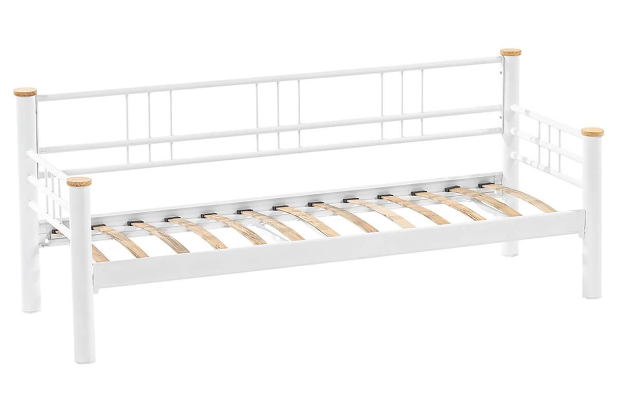 Unimet Kappis Daybed Tek Kişilik Beyaz Metal Karyola