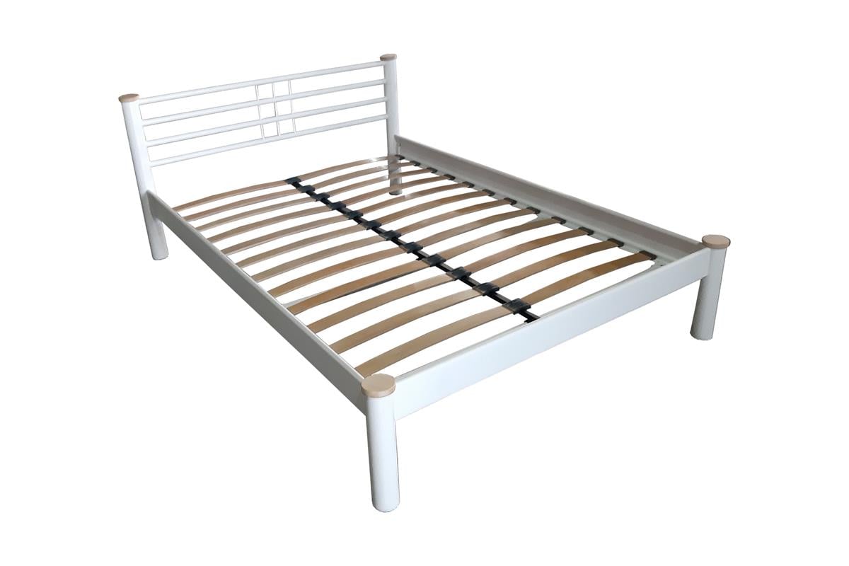 Unimet Kappis-S Çift Kişilik Ferforje Beyaz Metal Karyola
