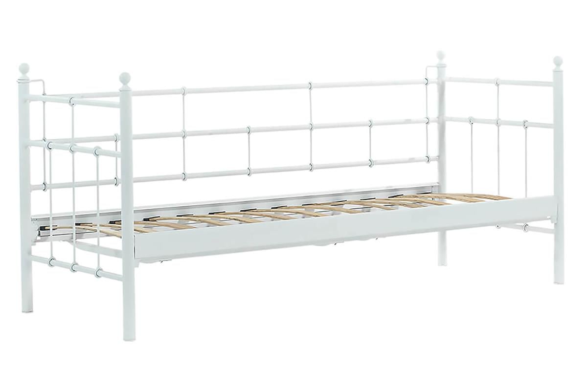 Unimet Lalas Daybed Tek Kişilik Beyaz Metal Karyola