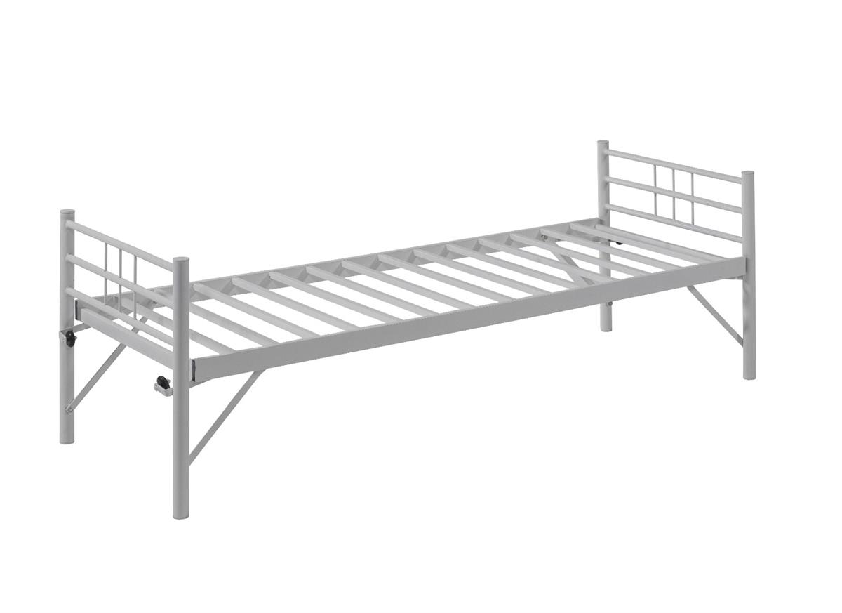Unimet Tiny Tek Kişilik Beyaz Metal Karyola 80X200