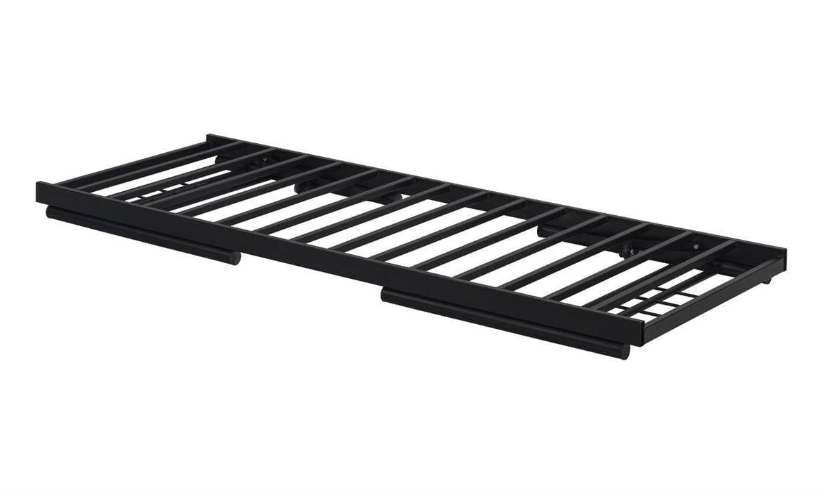 Unimet Tiny Tek Kişilik Siyah Metal Karyola 80X200