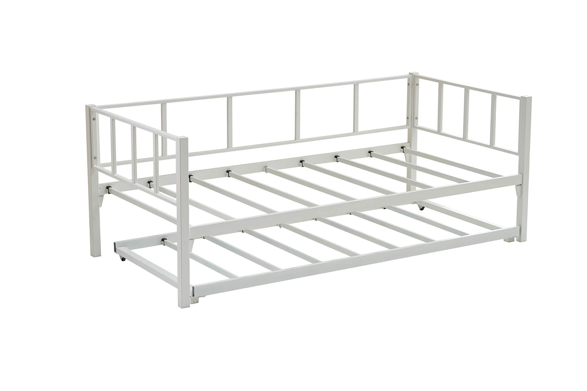 Unimet Titan Yavrulu Daybed Karyola Divan Sedir Beyaz 80X190-90X190